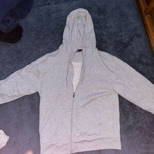 Grey hoodie
